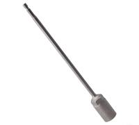 Manchon d'extension de ouille hexagonale de 250 mm pour tourne-écrous et forets - Acier au chrome vanadium, gamme de 5,5 à 19 mm, 1 pièce (19 mm)