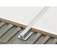 MANCHON DILATATION DE PLANCHER CARREAUX PVC GRIS SILICONE TRANSPARENT, Gris H12xL8