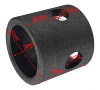 Manchon d'installation de soudage pour treuil manuel de remorque compatible avec différentes capacités 2000 5000 3628,7 kg Plusieurs options de taille pour plus de durabilité (petite taille)