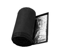 Manchon d'isolation en cuivre CVC pour extérieur, protection d'isolation à fermeture éclair pour tuyau CVC - Manchon de tuyau de climatisation - pour radiateur, douche, plomberie, sous-sol, salle de