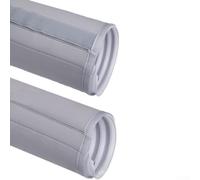 Manchon d'isolation portable pour climatiseur pour une meilleure efficacité énergétique et protection du transfert de chaleur (gris)