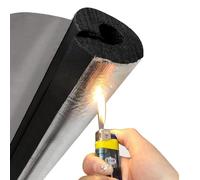Manchon D'isolation pour Tube, Climatisation Résistant À l'eau Tuyau D'isolation Tuyaux en Mousse 20/27/43/60/89/110mm Diamètre Intérieur (Color : ID34mmxT30mmxL0.95m)