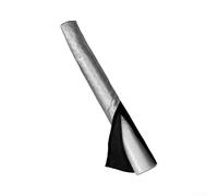 Manchon d'isolation pour tuyau de climatisation, 3 couches en feuille d'aluminium et coton Oxford pour tuyau d'échappement portable de 12,7 à 15,2 cm pour réduire le transfert de chaleur
