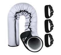 Manchon d'isolation pour tuyau de climatisation - Housse en mousse thermique pour climatiseur | Protection de ligne de réfrigérant | Enveloppe de tuyau CVC, bouclier de tube résistant intempéries