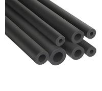 Manchon d'isolation résistant aux intempéries - Tube en éponge pour tuyaux d'eau d'extérieur pour tuyaux d'eau extérieurs pour ID 6 à 76 mm (25 mm x 15 mm x 2 m) Solution flexible d'économie d'énergie
