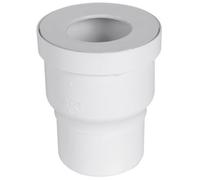 Manchon droit à lèvre Ø 100 blanc QW33