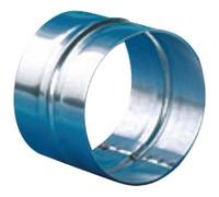 Manchon droit de raccordement D.125mm, pour gaine alu flexible, alu souple et gaine PVC.