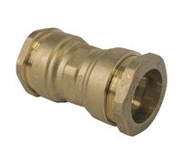 Manchon égal en laiton pour tube PE 20mm SUMO Pronorm
