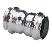 Manchon électrozingué femelle / femelle diamètre 22 à sertir VIEGA
