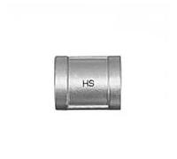 Manchon en acier inoxydable Hermann Schmidt 1 1/4" filetage intérieur/filetage intérieur