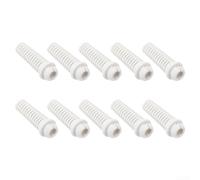 Manchon en caoutchouc pour protection de câble d'outil électrique, connecteur de presse-étoupe, 10 x 6 mm (blanc)