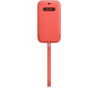 Apple Étui en cuir MagSafe iPhone 12 Pro Max – Véritable cuir – Rose Agrumes