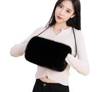 Manchon en Fausse Fourrure Hiver Chauffe-Mains Chaud Épais Manchon Chauffe Main Chauffant Manchon Elégant Gants en Peluche pour Réchauffer Mains et Bras Réchauffe Main Doux pour Personne Âgée