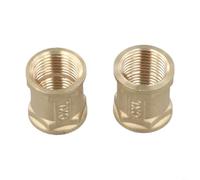 Manchon en laiton 1/2" filetage intérieur raccord robuste | Laiton robuste, durable, résistance aux hautes températures, pour des connexions solides