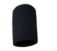 Manchon en mousse pour microphone d'appel vocal pour MV6, 1 pièce | Couverture de pare-brise dense noire pour baladodiffusion, cours de streaming, utilisation à la maison et au bureau