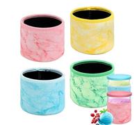 Manchon En Néoprène Pour Sorbetières Ni-nja Creami Deluxe | Manchon Isotherme Réutilisable | Compatible Avec Les Sorbetières Creami Deluxe NC-500 Et NC501 (lot De 4)