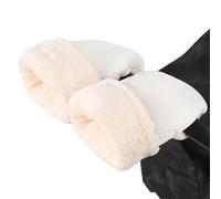 Manchon en polaire pour poussette - Gants imperméables | Chauffe-mains antigel pour poussette | Couvre-mains pour guidon de poussete d'hiver pour, voyage pour parents, extérieur par temps fro
