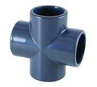 Manchon en PVC - U en forme de croix 63 mm PN16