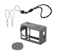 Manchon en silicone pour appareil photo Action 5pro avec bouchons d'objectif, forte ténacité, résistant à l'usure, accessoires de protection