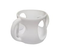 Manchon en silicone pour biberon en verre - Manchon de bouteille de lait avec poignées | Porte-bouteille anti-traces, anti-goutte et antichoc, lave-vaisselle sûr