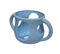 Manchon en silicone pour biberon en verre, manchon de bouteille de lait avec poignées, support anti-éotrice, anti-goutte et résistant aux chocs, lave-vaisselle sûr