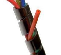 Manchon en spirale UV Noir 9,5 cm (bobine de 7,6 m)