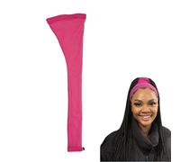 Manchon en tissage de cheveux - Pour tresses, dreadlocks - Extensible et respirant - Avec bandes élastiques pour perruque de lapin - Pour la maison, le salon, les femmes et les voyages