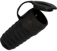 Manchon étanche EDM caoutchouc noir avec valve R42110