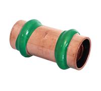 Manchon femelle égal cuivre à sertir 22mm Pronorm, lot de 10