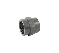 Manchon femelle/femelle à visser en PVC - 1/2''