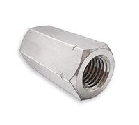 Manchon fileté A2 en acier inoxydable - Douille hexagonale - Écrou de raccordement V2A - Modèle hexagonal M6 M8 M10 M12 M16 M20 M24 M30 (1, M8 x 50 mm)