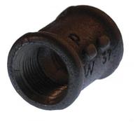 Manchon fonte droite / gauche - filetage 33/42 noir CODITAL