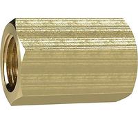 Manchon hexagonal G 1/2, SW 27, laiton, pression de travail max. 25 bars, tampon de fonctionnement. Charge maximale : 150°C