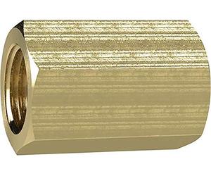 Manchon hexagonal G 1/2, SW 27, laiton, pression de travail max. 25 bars, tampon de fonctionnement. Charge maximale : 150°C