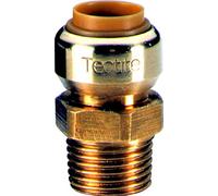 manchon instantané - tube cuivre - femelle 10 mm / mâle à visser 12 x 17 mm - comap tectite