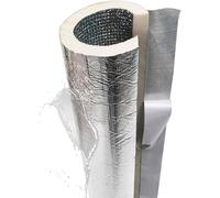 Manchon Isolant en Mousse pour Tuyaux - Protection Thermique Auto-Adhésive pour Climatisation, Chauffage et Radiateurs