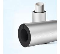 Manchon isolant for tuyaux d'eau, tube isolant autocollant for tuyaux, couvre-tuyaux en aluminium for robinets, tuyaux extérieurs en hiver, arroseurs(ID*TH-48*40mm/1.89*1.57in)