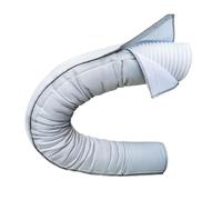 Manchon isolant pour tuyau CA - Couvercle isolant CA portable, 3 sangles avec boucle, boîtier de protection résistant | accessoire pour appareils ménagers de bureau fenêtre pour garage d'hiver Appar