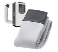 Manchon Isolant pour Tuyau de Climatiseur,Thermorésistant avec Bande Élastique | Gaine Isolante Flexible Évacuation Climatiseur - Compatible Conduit Évacuation 15 Cm Diamètre Chambre Maison Grenier Ga