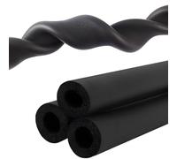 Manchon Isolation de Tuyau Mousse, Isolation Tuyaux pour Tube Chauffage Climatisation, Couvre-Tuyaux Flexible de Support de Poignée/Guitare, Antigel, 9/15/20mm Wal(32mm ID x 20mm THK x 180cm)