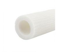 Manchon Isolation para Tuyaux di Ø 16/20/25/32mm, Tuyau Isolant pour Tuyaux d'Eau Chaude et Froide, Tube de Mousse Flexible, Étanche, Epaisseur 7mm(Blanc,ID 32mm)
