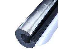 Manchon Isolation Tuyau Autocollant Mousse Isolante Thermique Anti-Gel 95CM | Imperméable Isolation Ignifuge pour Plomberie Intérieure Extérieure, ID 22-114mm, Épaisseur 20/30mm(BLACK(20mm),60mm/2.36in)