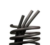 Manchon Isolation Tuyaux Chauffage 1.8m Tube D'isolation en Mousse Souple, Tuyaux Anti-Gel Et Calorifuge pour Extérieu et hiver, Support de Poignée ID 20 25 32 43 48 60 76 89 108mm(76mm x 30mm)