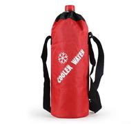 Manchon isotherme et porte-bouteille d'eau avec tissu de contrôle de la température et construction (taille S, rouge)