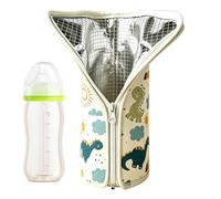 Manchon isotherme pour bouteille d'eau avec isolation du froid et | Refroidisseur de biberon de lait maternel pour étudiant, jeune, poussette, voyage, allaitement, école, pique-nique, maman