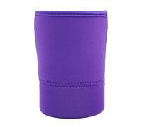 Manchon isotherme pour café, thé et boisson, en néoprène réutilisable, résistant à la chaleur et antidérapant, universel, convient à la plupart des bouteilles de cantines, bouteilles (L violet)