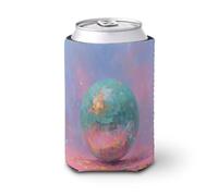 Manchon isotherme pour canette de bière, une énorme boule disco pour canette de bière, support de boisson isotherme doux pour fête, plage, événement, maison