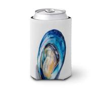 Manchon isotherme pour canettes de bière, peinture à l'aquarelle, pour fête, plage, événement, maison