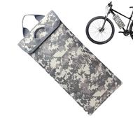 Manchon isotherme pour poche à eau - 2-2,5 L en tissu Oxford 600D | Sac isotherme confortable et léger, pochette de rangement légère pour les mains chaudes en plein air, camouflage, 17.32x7.87 inches