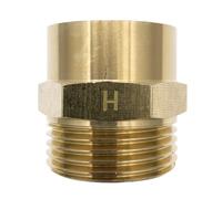 Manchon laiton à souder mâle Ø 1/2" x 18 mm - lot de 5